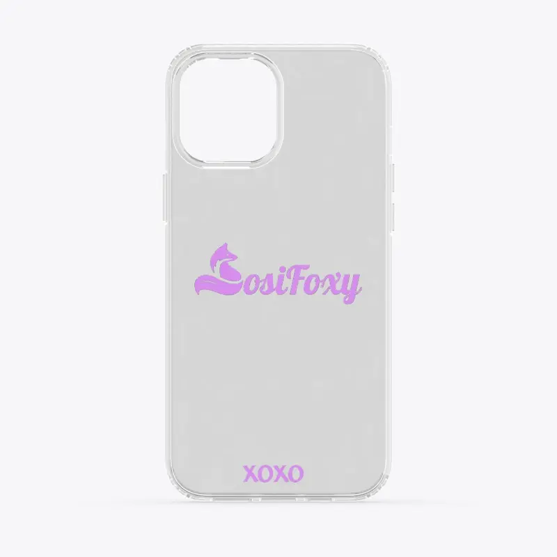 SosiFoxy Clear phone case